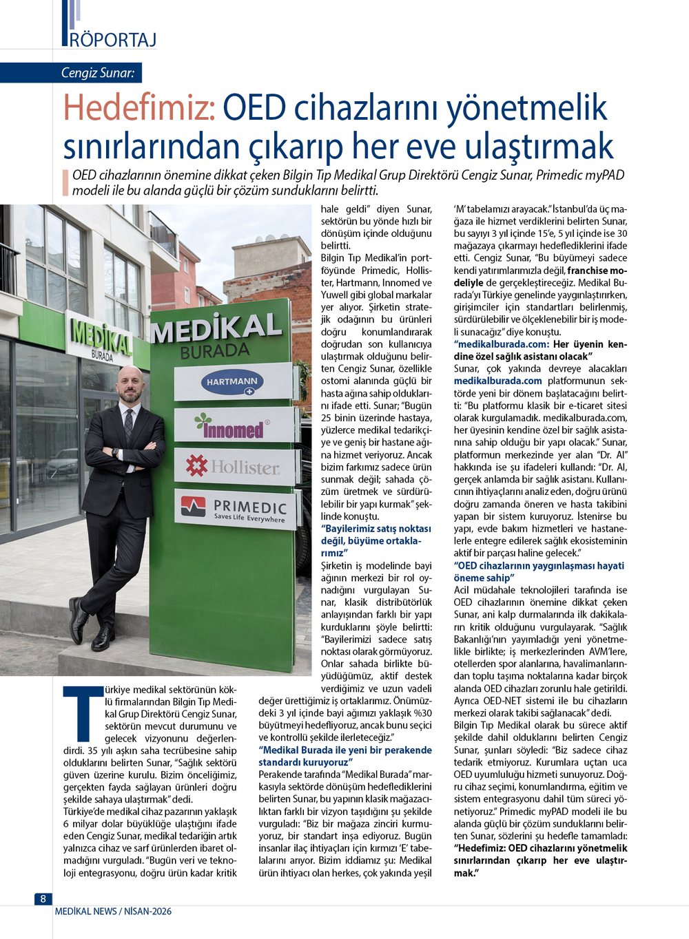 Cengiz Sunar röportajı