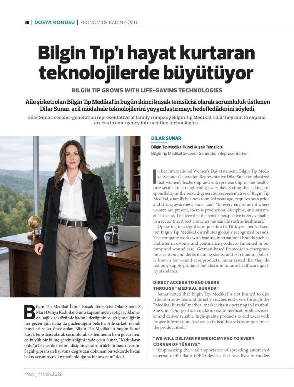 Dilar Sunar röportajı